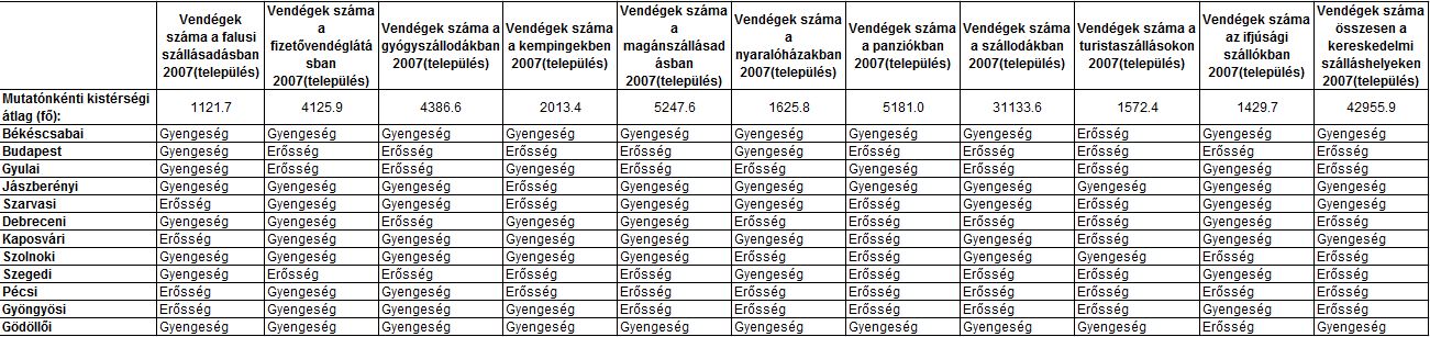 Alternatív SWOT 2007